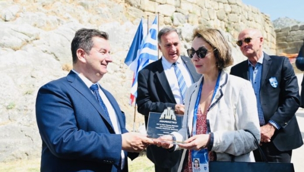 Ο Δήμος Άργους-Μυκηνών υποδέχθηκε την Ολυμπιακή Φλόγα στις Μυκήνες