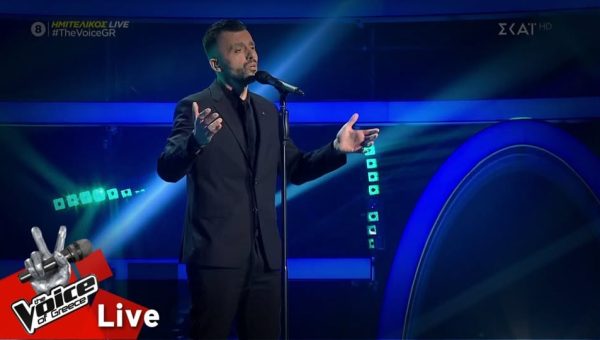 Ο Αργείος Γιάννης Σιαχάμης στον Τελικό του The Voice!