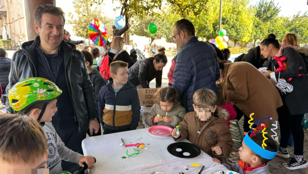 Άργος: Τα Παιδιά Διασκέδασαν στο Αποκριάτικο εργαστήρι Μάσκας στο Άργος