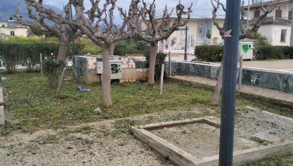 Πλήθος εργασιών καλλωπισμού στους κοινόχρηστους χώρους του Δήμου Άργους - Μυκηνών