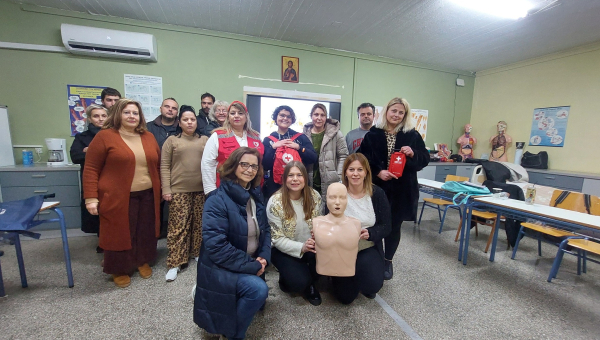 Εκπαίδευση Πρώτων Βοηθειών στο Εσπερινό ΕΠΑΛ Άργους