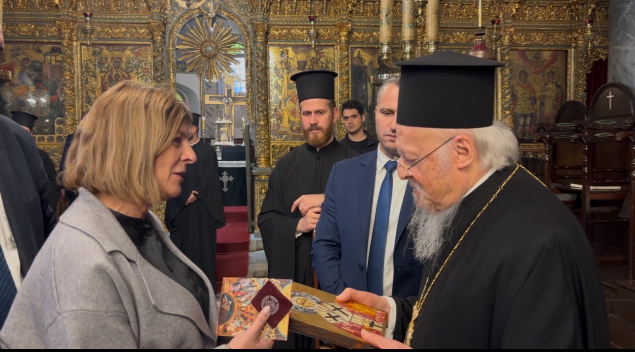 Η Συμπαραστάτης του Δημότη-Επιχείρησης του Δήμου Άργους-Μυκηνών στον Οικουμενικό Πατριάρχη