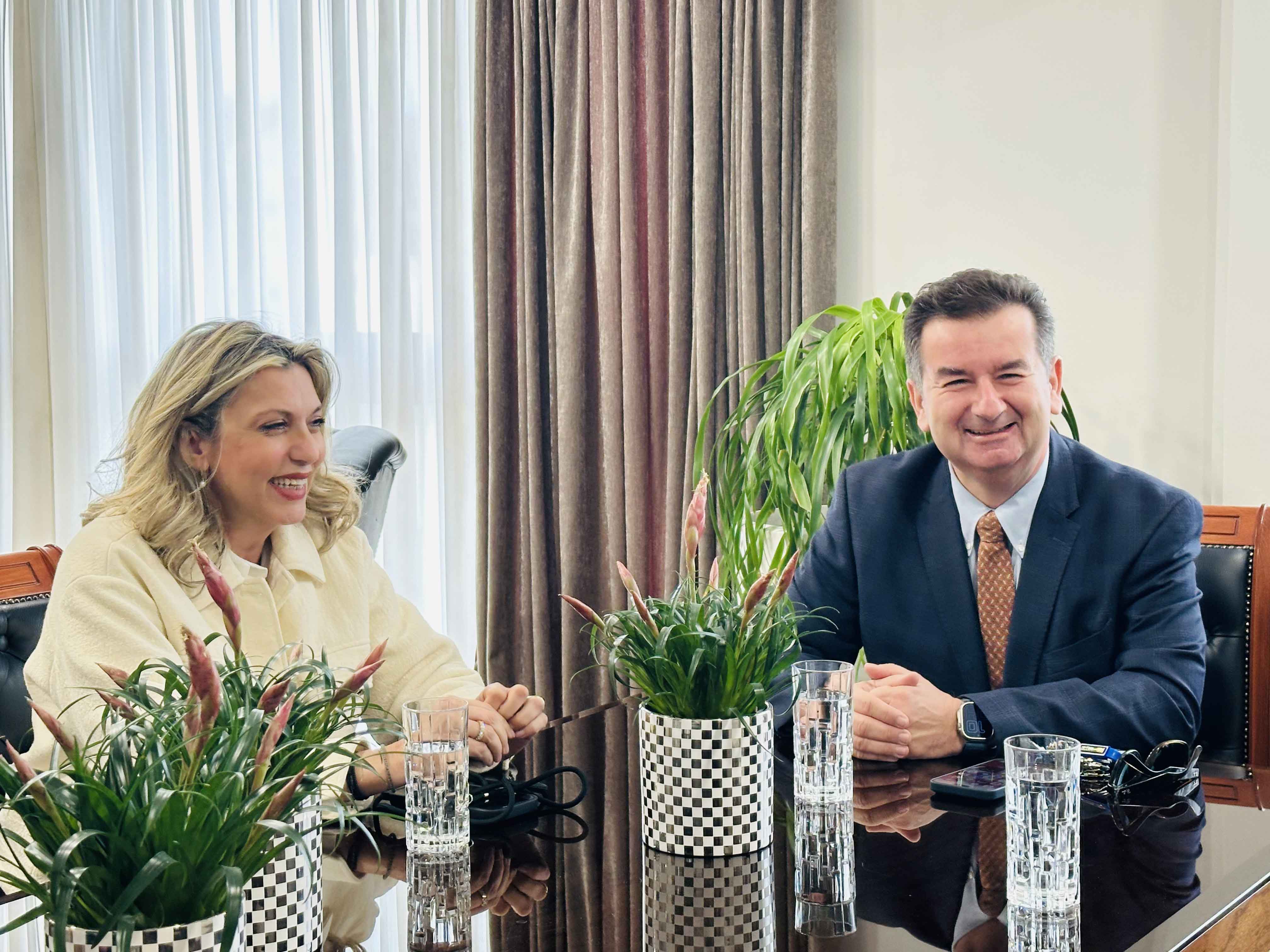 Συνάντηση Καραμανλή - Μαλτέζου για την τουριστική ανάπτυξη του Δήμου Άργους-Μυκηνών.