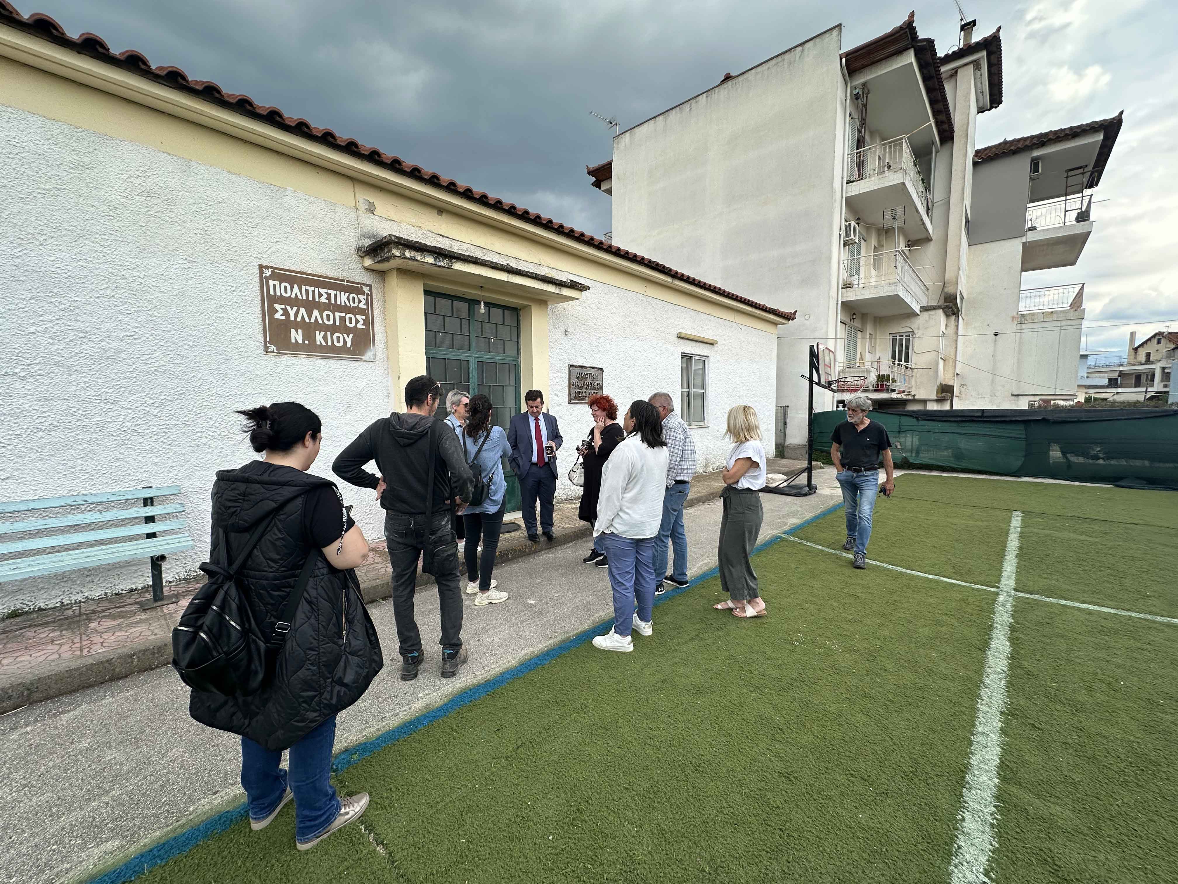 Νέα Κίος: Μαλτέζος και Μορφωτικός Σύλλογος επισκέφθηκαν τα γραφεία του Πολιτιστικού Συλλόγου